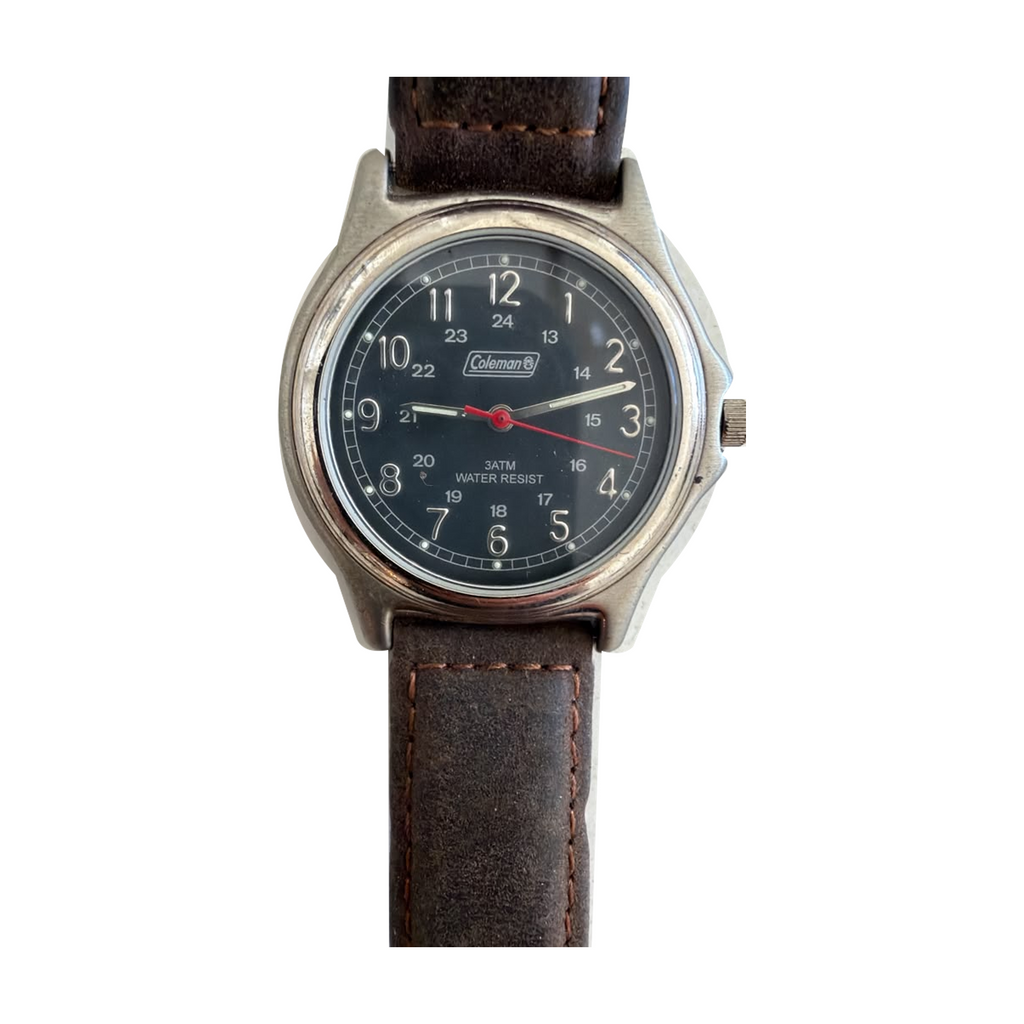 Vintage Coleman 3ATM Military Field Watch - Requires a Battery