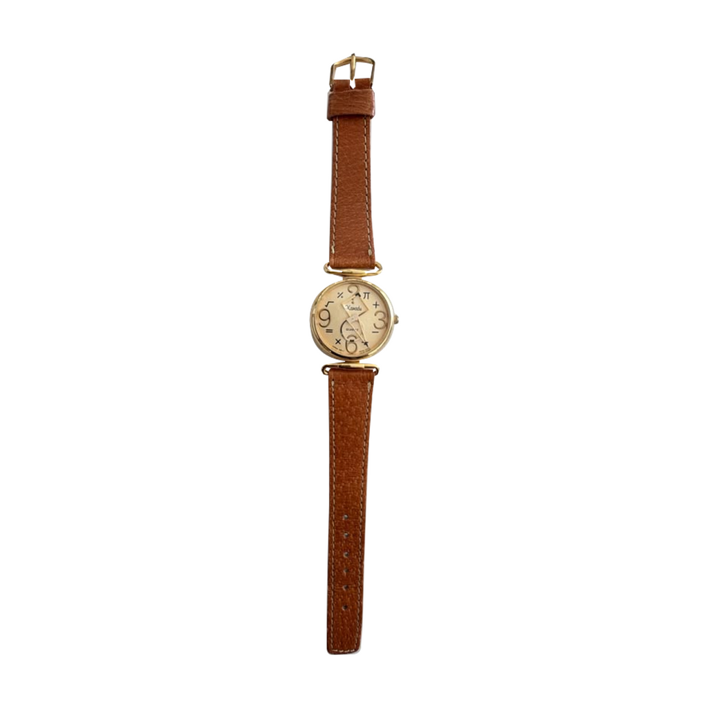 Vintage Xanadu Math Symbols Novelty Quartz Watch - Requires a Battery