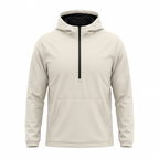 Grand Running Club Hooded Anorak Pullover Jacket Beige
