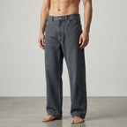 Five Four Medium Light Wash Straight Leg Jeans