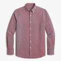 Five Four Red & Navy Gingham Check Long Sleeve Shirt - Red / Navy / White / Size Large