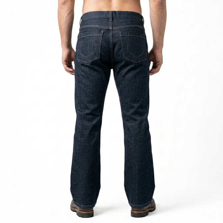 Serfontaine Jeans Dark Wash Bootcut Denim