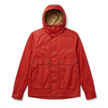 ZARA MAN Hooded Utility Field Jacket Red