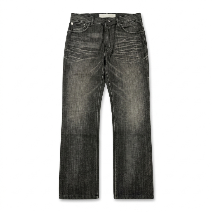 Five Four Original Straight Leg Faded Black Jeans