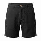 Five Four Charcoal Denim-Look Shorts