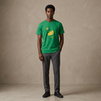 Five Four "Johannesburg" Map Logo Graphic T-Shirt Green