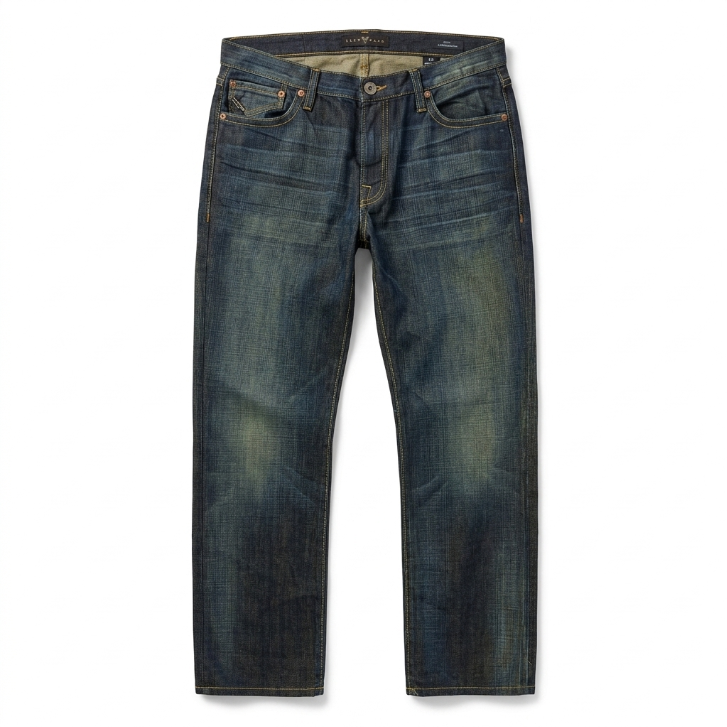 Five Four Jeans Dark Wash Straight Leg Denim