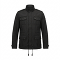 Five Four Madison Lightweight Military Field Jacket Black