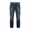 Five Four Distressed Faded Medium Wash Straight Leg Jeans