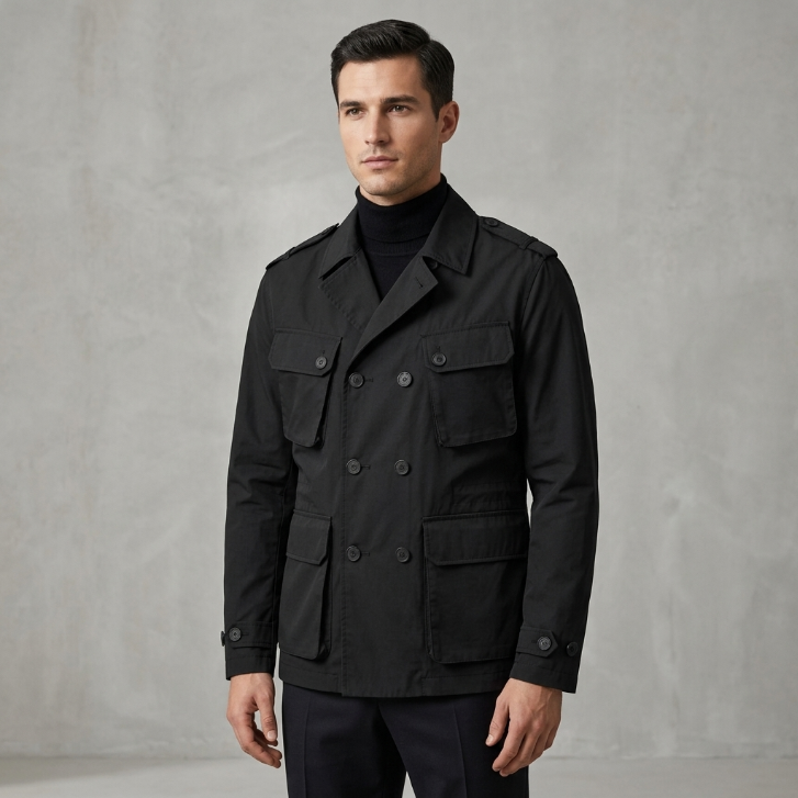 Five Four Elizabeth Field Jacket Black