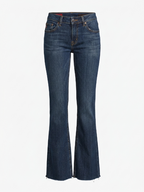 AG Adriano Goldschmied Dark Wash Raw Hem Flare Jeans Size 28/REGULAR
