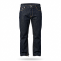 Five Four Dark Wash Contrast Stitch Straight Leg Jeans