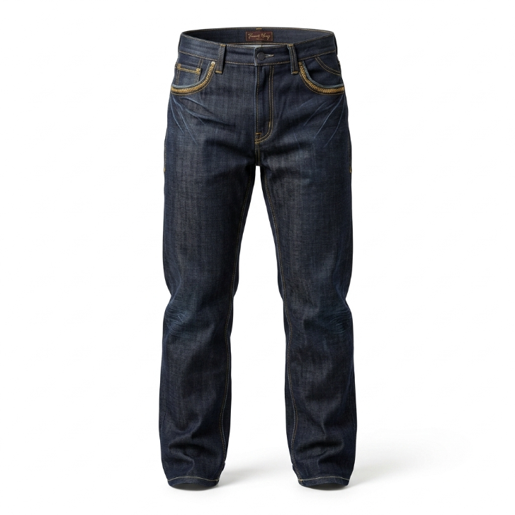 Five Four Gold Raw Denim Jeans
