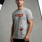 Five Four "Vississ" Light Graphic T-Shirt Heather Grey