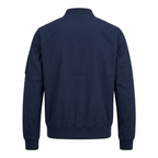 Five Four Navy Blue Zip-Up Bomber Jacket