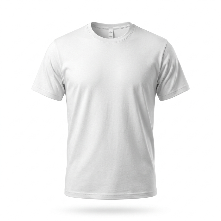 Basic Crew Tee in White
