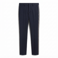 Vince Navy Blue Side Stripe Trousers Size 4