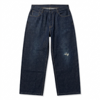 Levi's Dry Goods Dark Wash Distressed Wide Leg Jeans