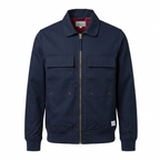 Five Four Navy Blue Full Zip Work Jacket