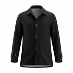 Five Four Black Button-Up Jacket