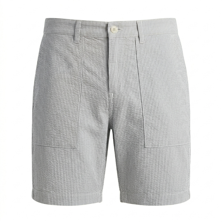 Five Four Seersucker Pinstripe Shorts