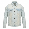 Five Four x 12AMRUN Light Wash Denim Trucker Jacket