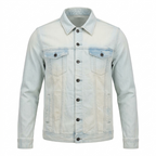 Five Four x 12AMRUN Light Wash Denim Trucker Jacket