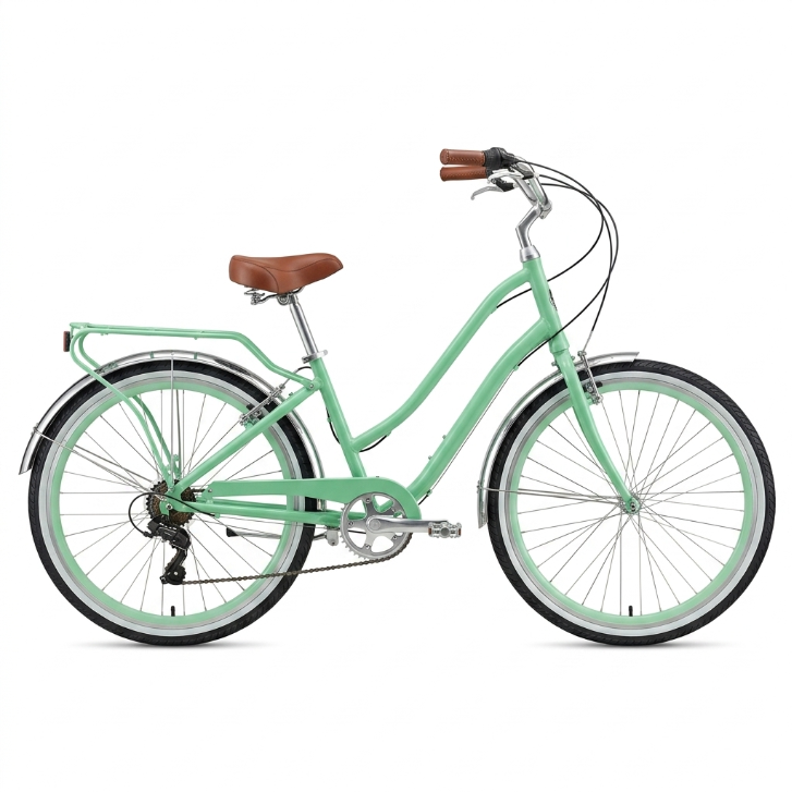 sixthreezero Women's EVRYjourney 7-Speed Hybrid Bike - Mint Green