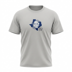 Five Four "Who Shot J.R." Texas Graphic T-Shirt Grey