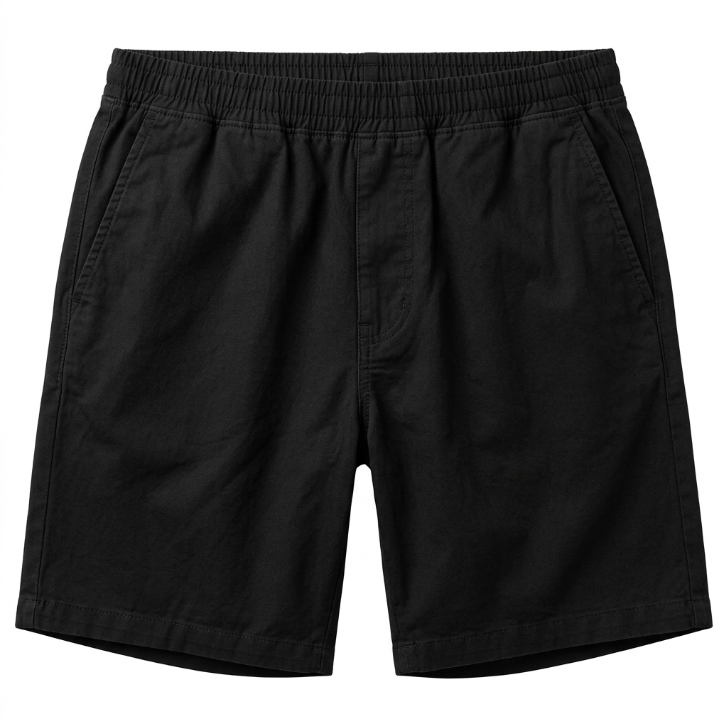 Five Four Newport Black Shorts