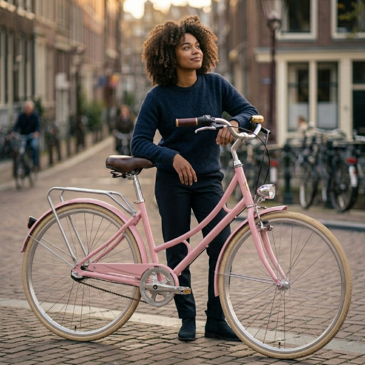 sixthreezero Around the Block Cruiser Bike - Pink