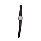 Vintage De Longe White Dial Quartz Dress Watch - Requires a Battery