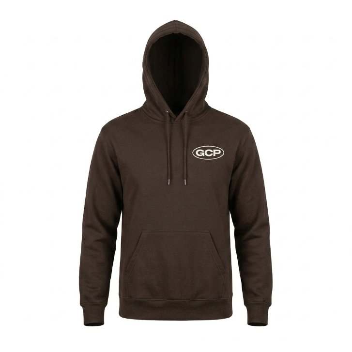 CP Group Chat Podcast Los Angeles Pullover Hoodie - Dark Brown