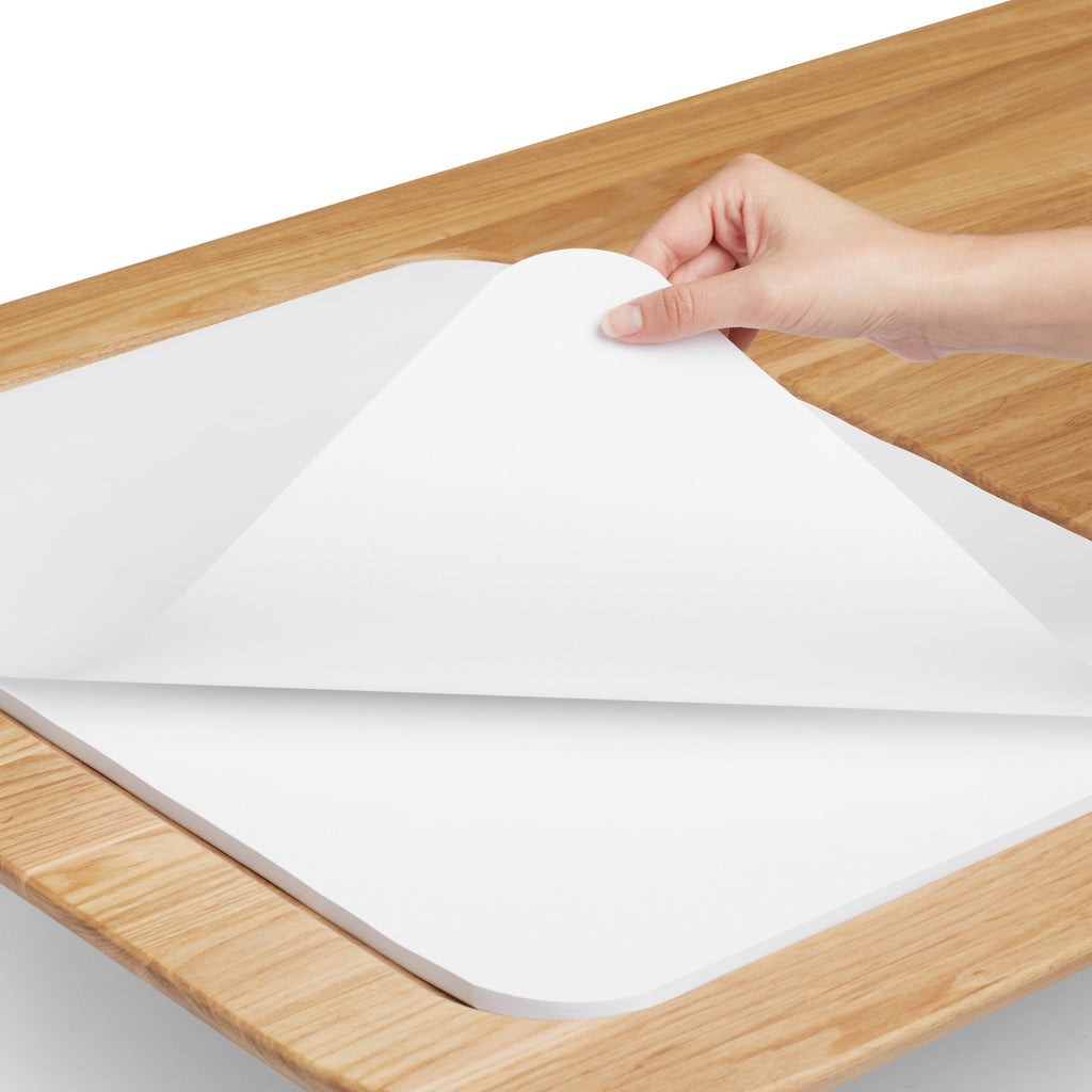 Poppin Take Note Adhesive Memo Pad, White