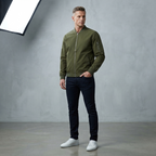 Five Four Olive Green Flight Bomber Jacket