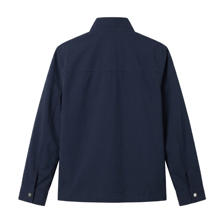 FF.LA Five Four Navy Blue Harrington Zip Jacket
