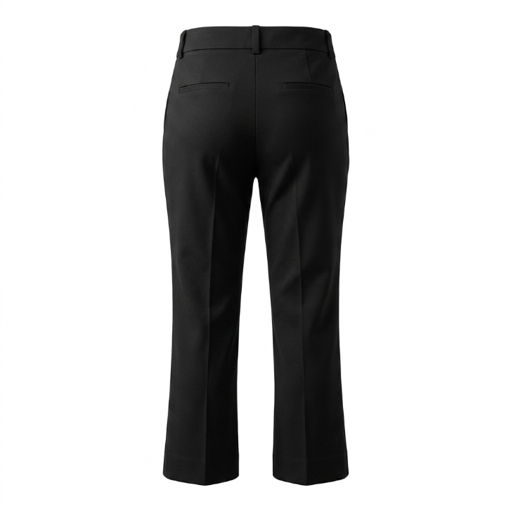 Derek Lam 10 Crosby Black Gold Buckle Ankle Pants Size 0