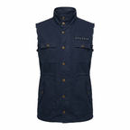 Five Four Canvas Military Field Vest Dark Navy