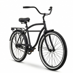 sixthreezero Around the Block Cruiser Bike - Matte Black