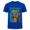 Goosebumps Return of the Mummy T-Shirt -Blue- Officially Licensed R.L. Stine Graphic Tee
