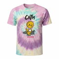 El Merch CHTM Vice Menta Bear Tie-Dye Graphic T-Shirt Multicolor