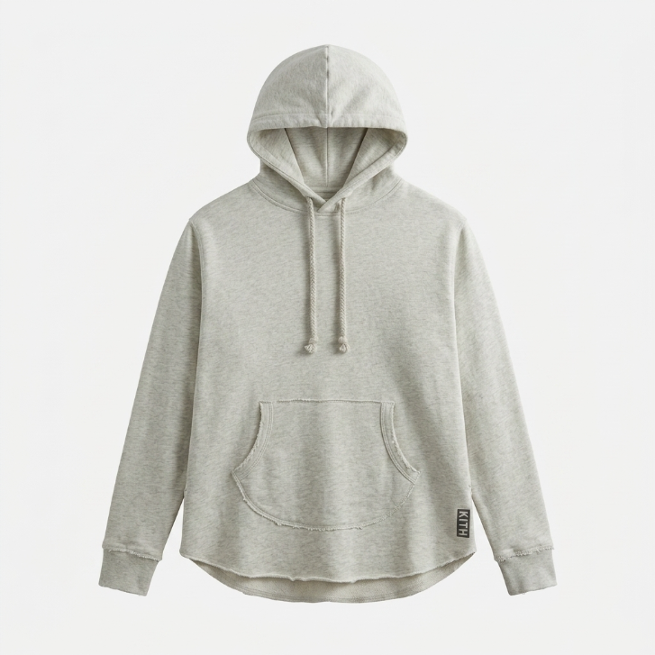 KITH Classics Pullover Hoodie - Heather Grey