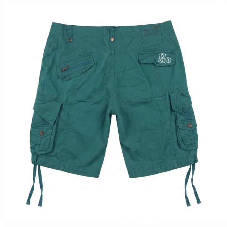 Five Four Teal Cargo Shorts