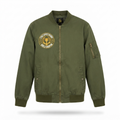 Five Four x Diet Starts Monday Olive Graphic Bomber Jacket