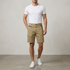 Five Four x Mark McNairy Khaki Cargo Shorts