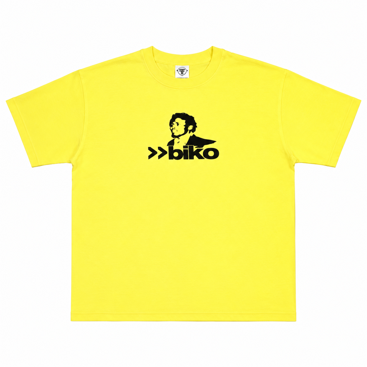 Five Four Biko Portrait Graphic T-Shirt - Yellow