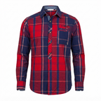 Five Four Red & Blue Plaid Long Sleeve Button-Up Shirt