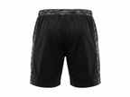 Athletic Shorts in Black with Camo Panels
