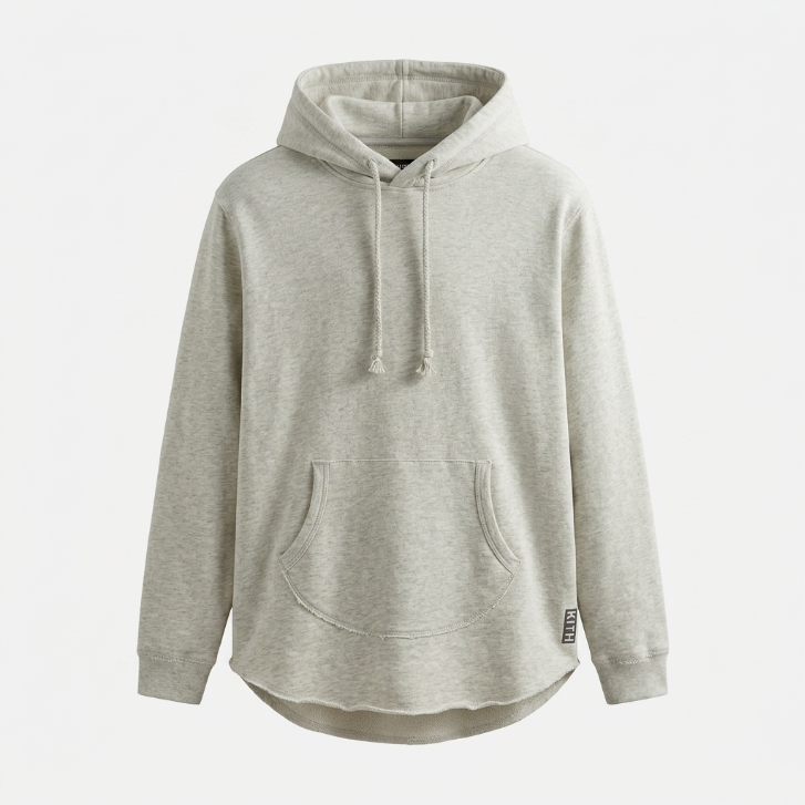 KITH Classics Pullover Hoodie - Heather Grey