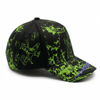 Five Four Vintage War Graphic Cap (Black/Green)